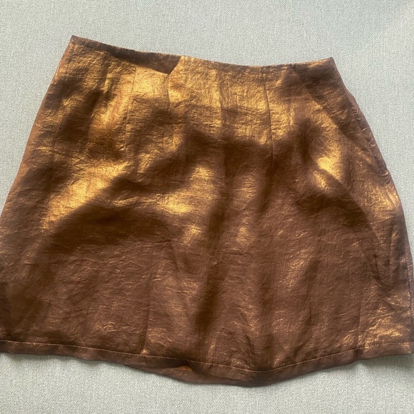 METALLIC & other stories Skirt - Picture 4 of 4